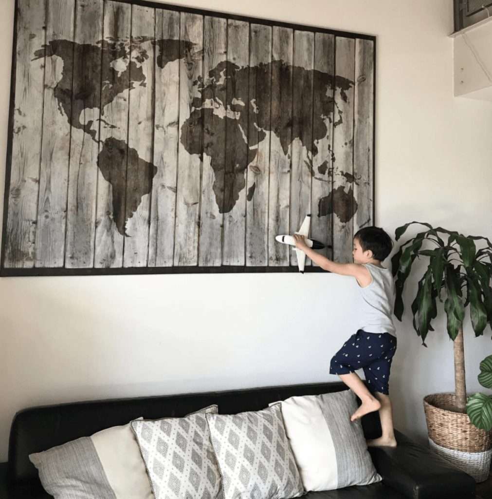 将来の夢はパイロット（@sankakuswissさんより提供）