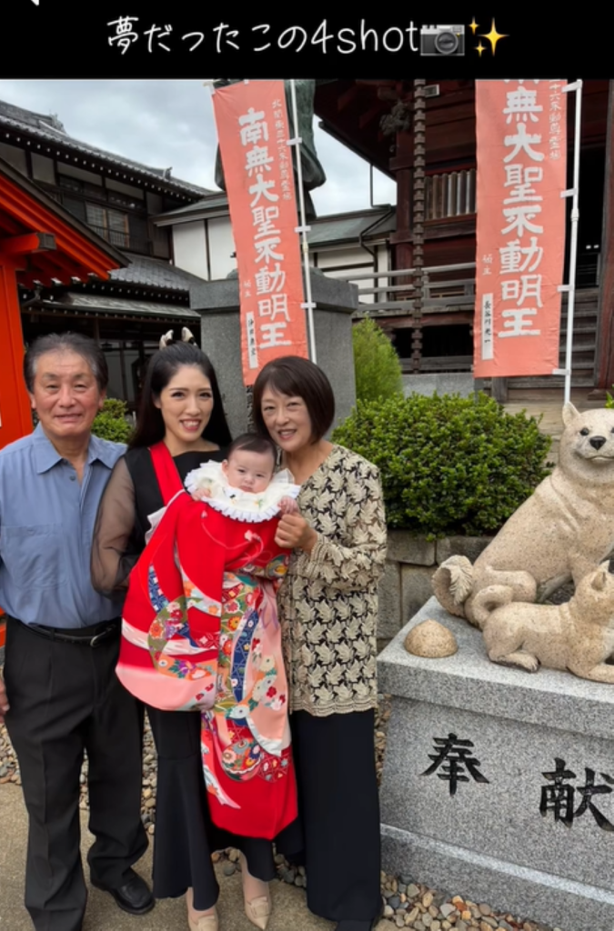 お宮参り①（＠muchume628さんより提供）