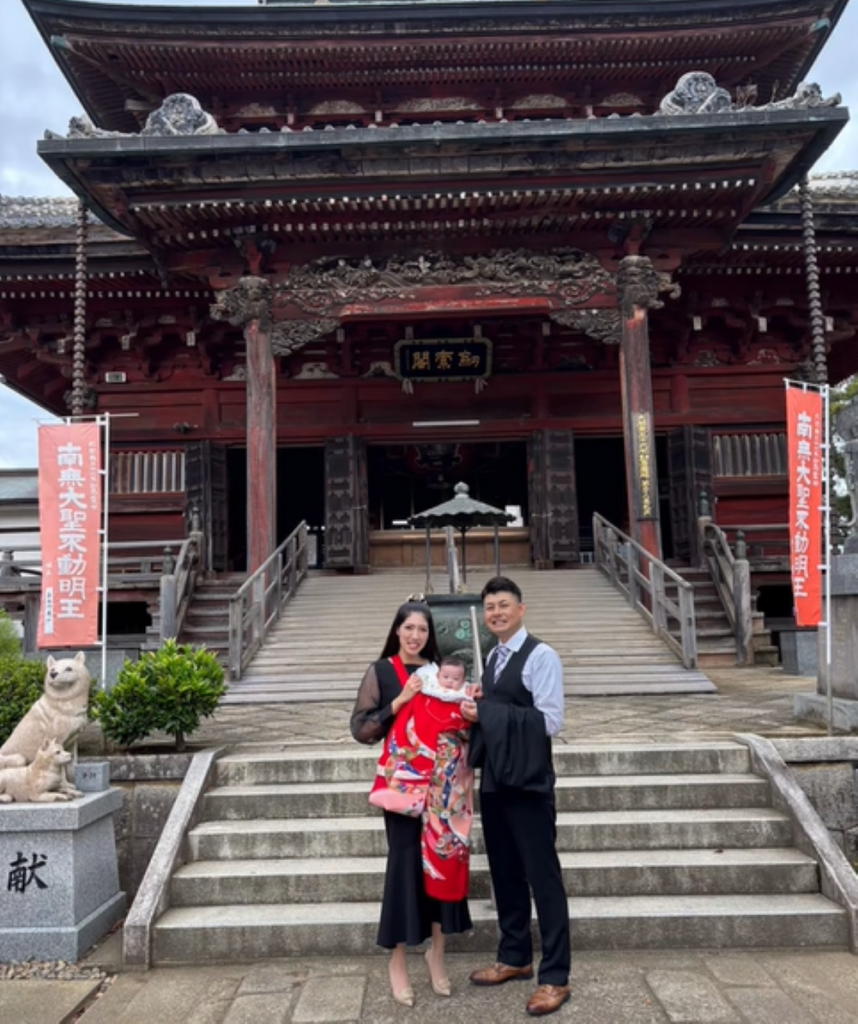 お宮参り②（＠muchume628さんより提供）