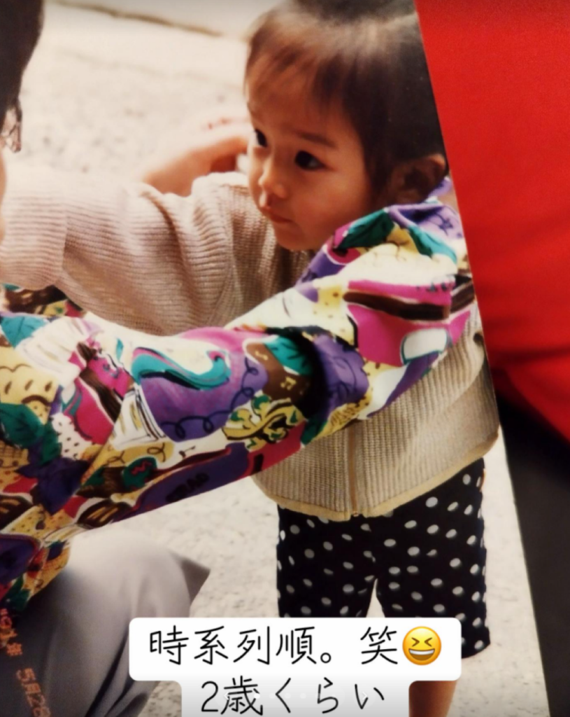 2歳の頃（＠mefumi7さんより提供）