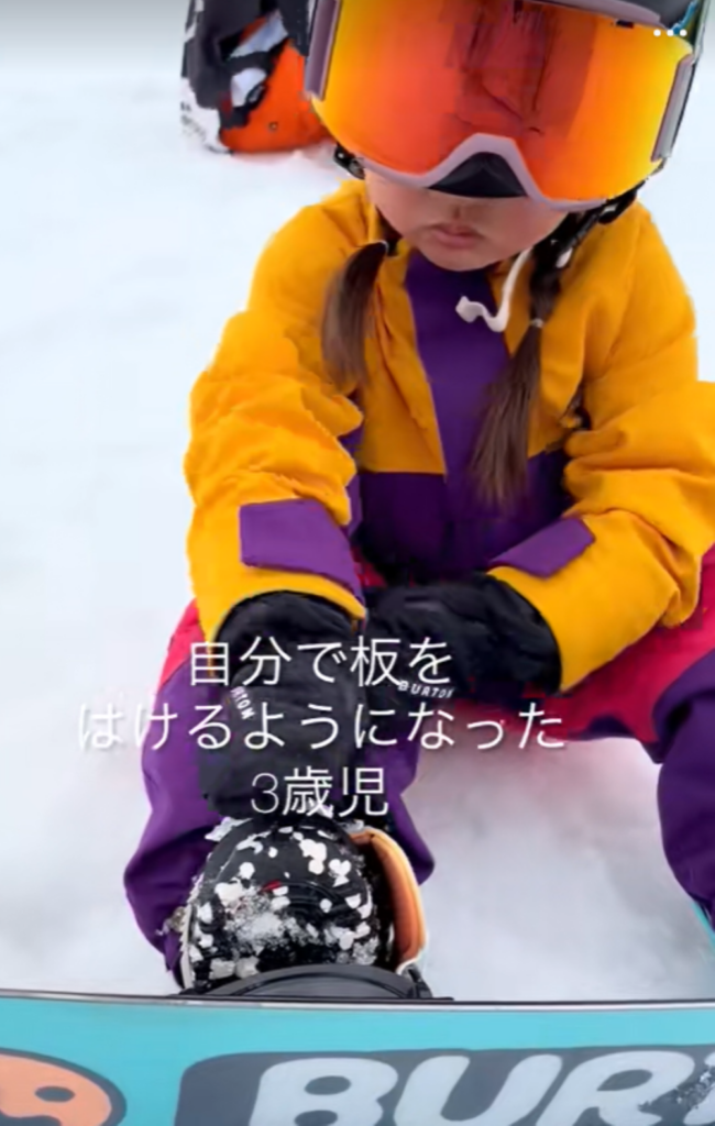 3歳当時の娘さん①（＠___eishu.nagisaさんより提供）