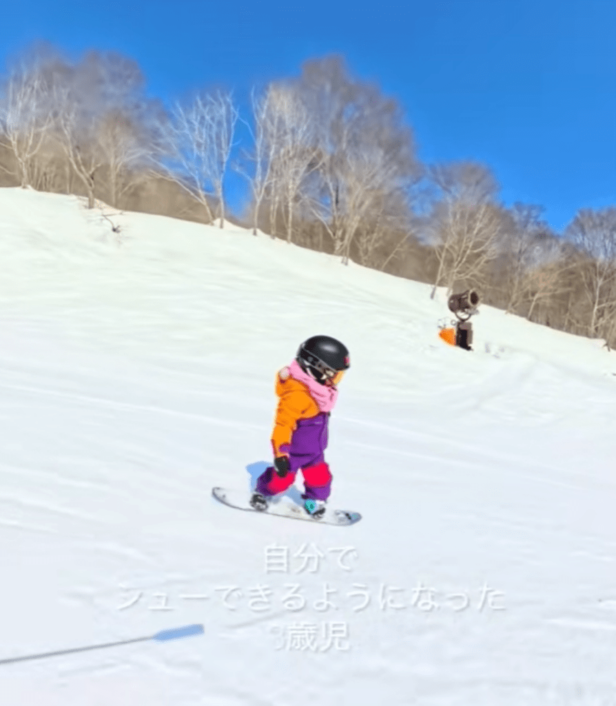 3歳当時の娘さん②（＠___eishu.nagisaさんより提供）