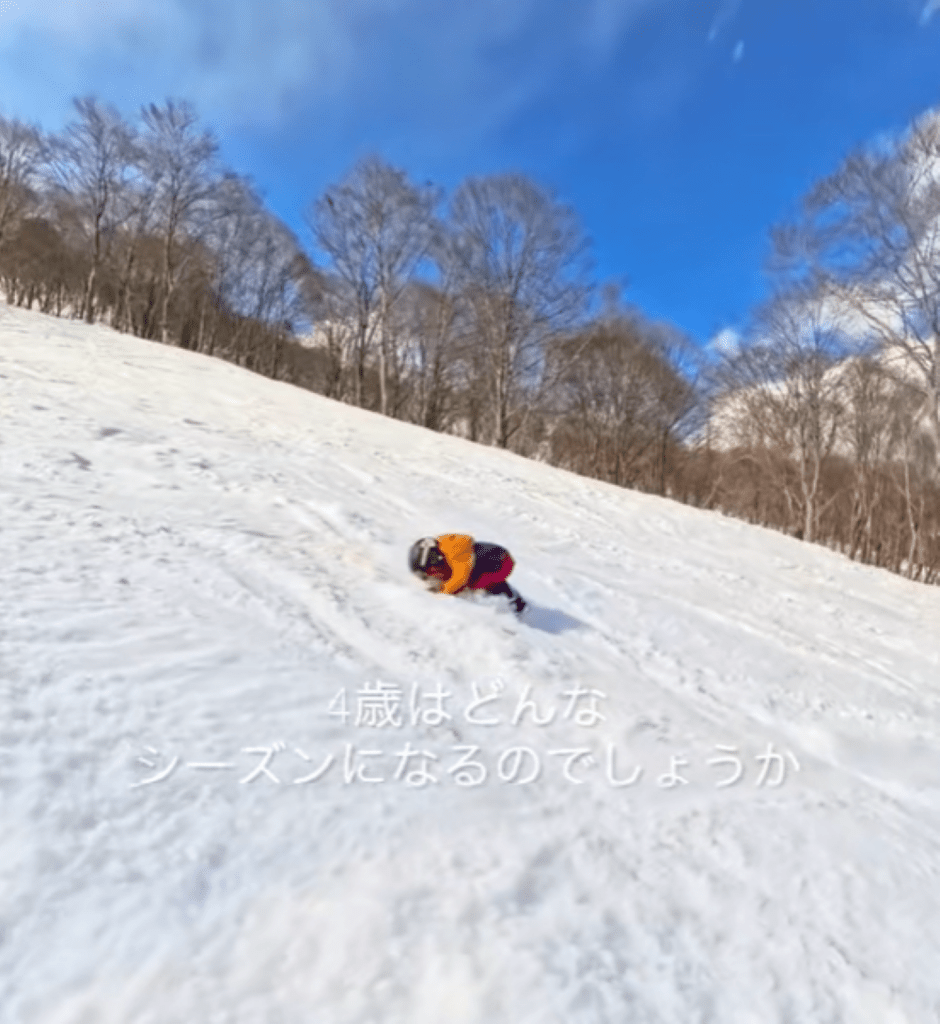 3歳当時の娘さん③（＠___eishu.nagisaさんより提供）