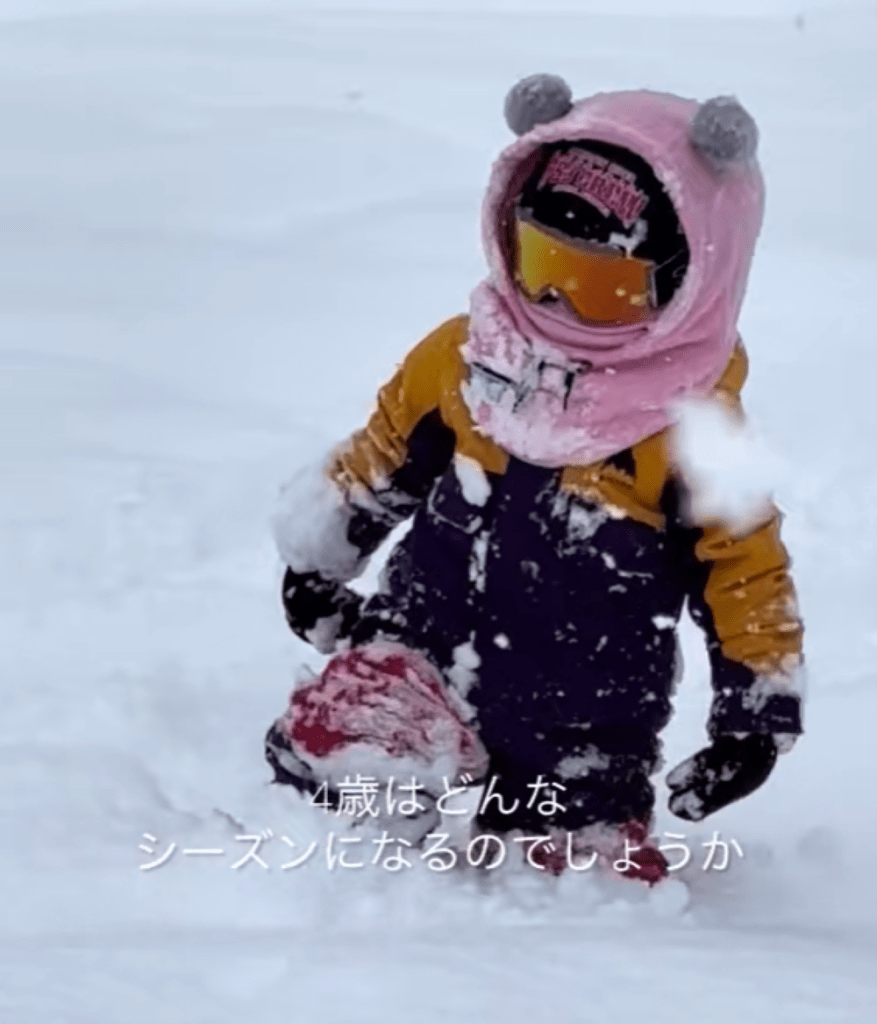 3歳当時の娘さん④（＠___eishu.nagisaさんより提供）