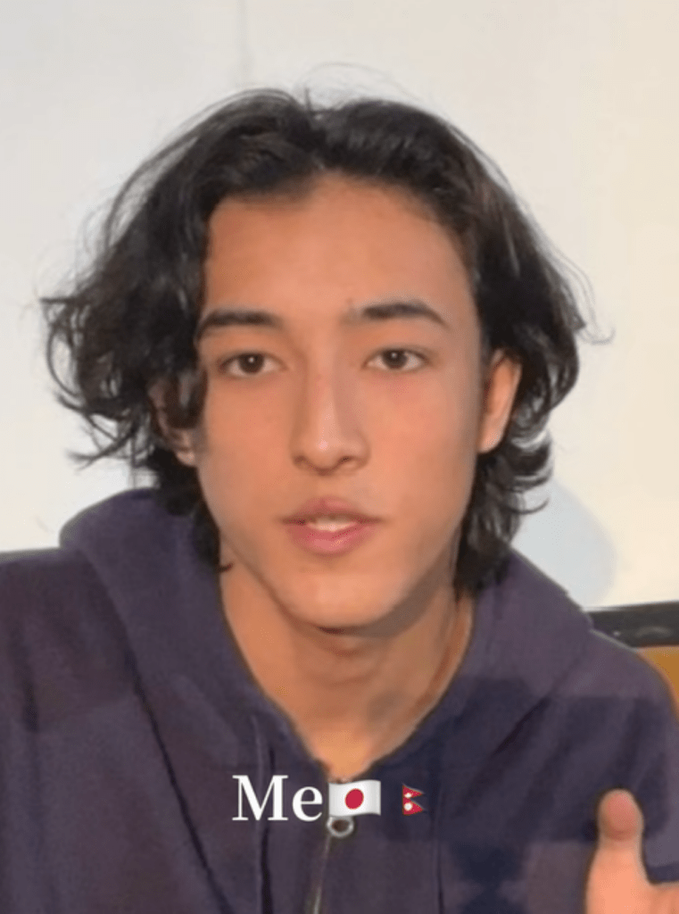 18歳の頃①（＠rasalaamenさんより提供）