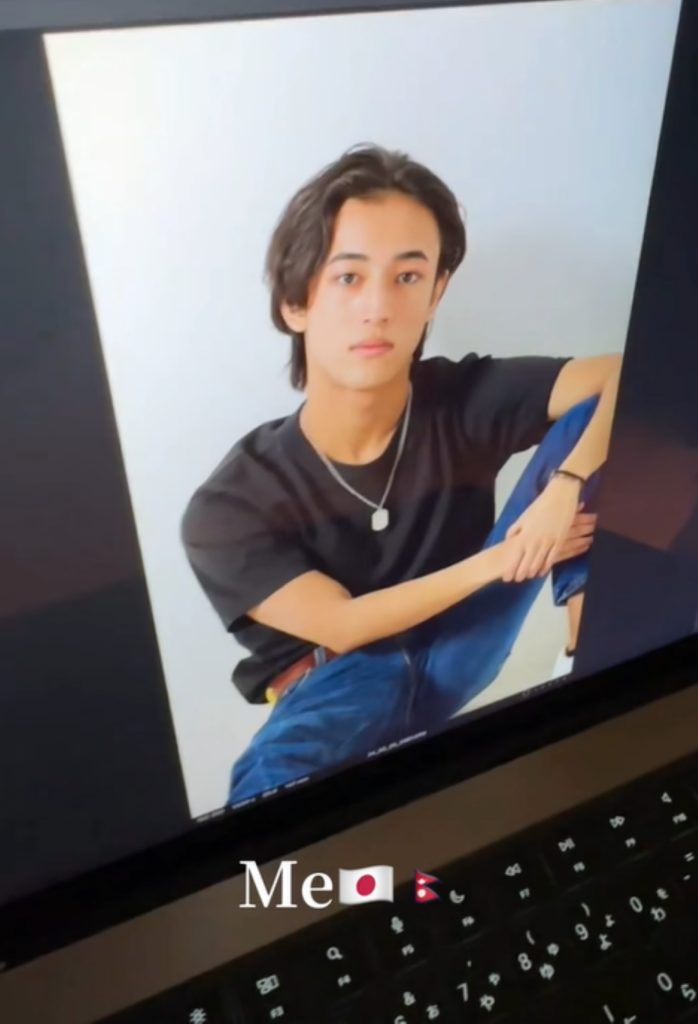 18歳の頃②（＠rasalaamenさんより提供）