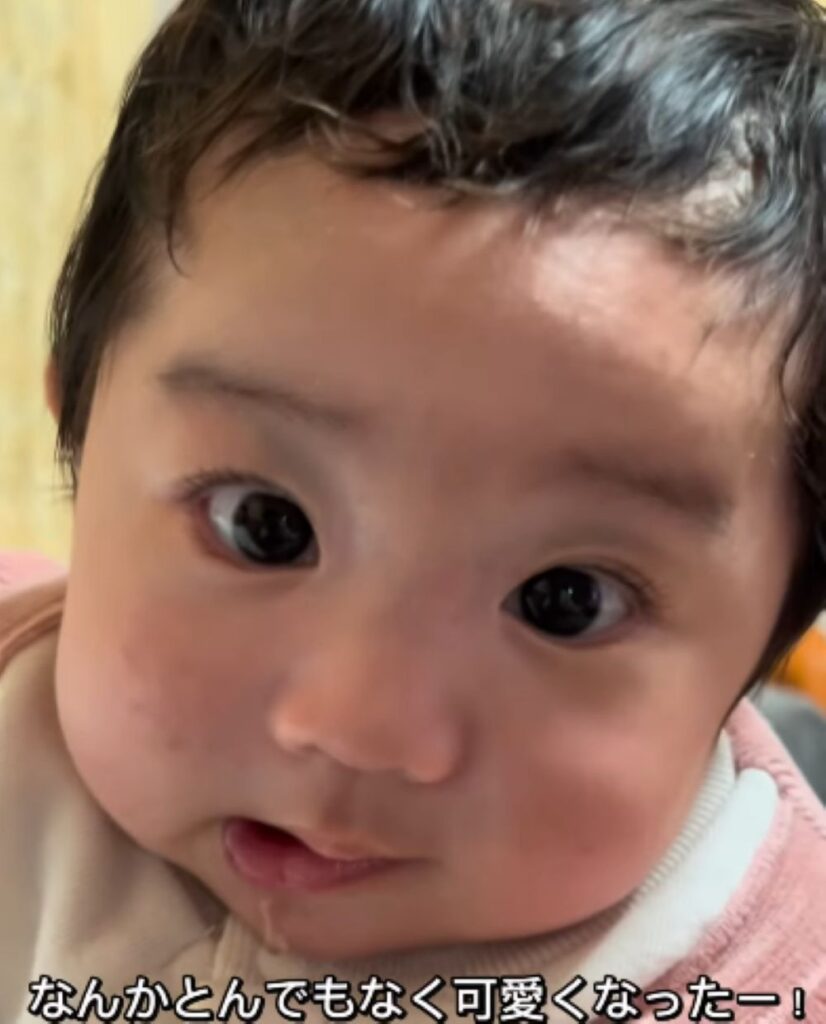 くりくりな目に（＠uriu_richanさんより提供）