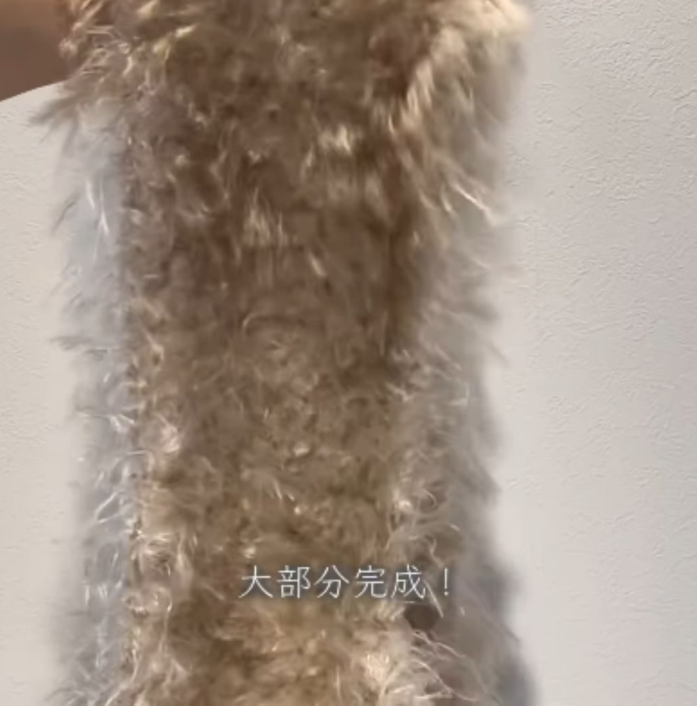 2玉使って完成（＠kiyo__crochetさんより提供）