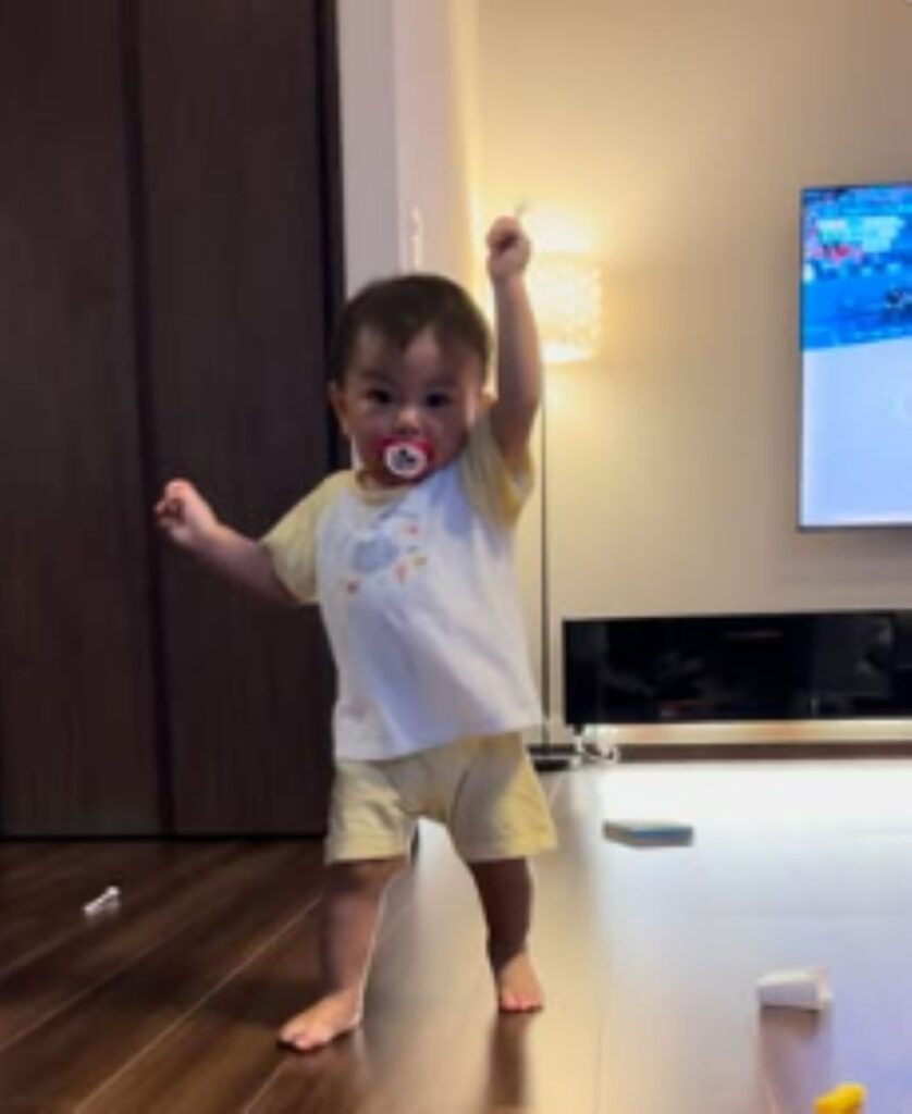 1歳の頃①（＠baby_dream0606さんより提供）