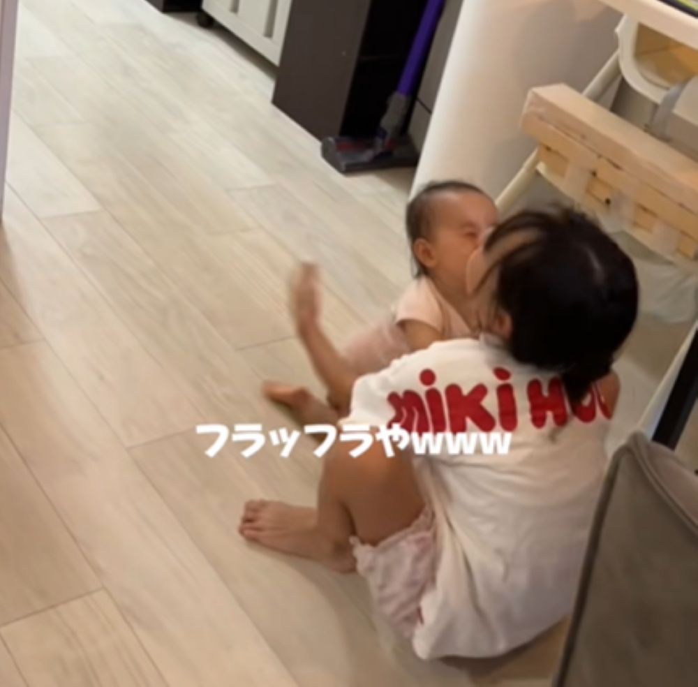 お姉ちゃんも嬉しそう（＠_jurixmitsu_さんより提供）