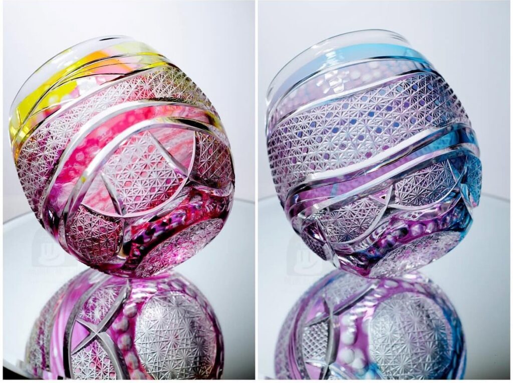 【実際の写真】完成したガラス作品