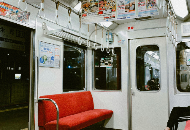 地下鉄の駅はとても大きい