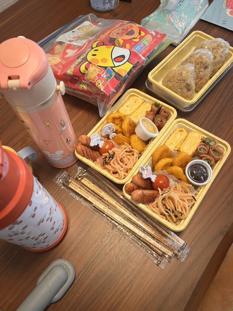 パパさんが作ったお弁当（＠arii.iiiiiii17さんより提供）