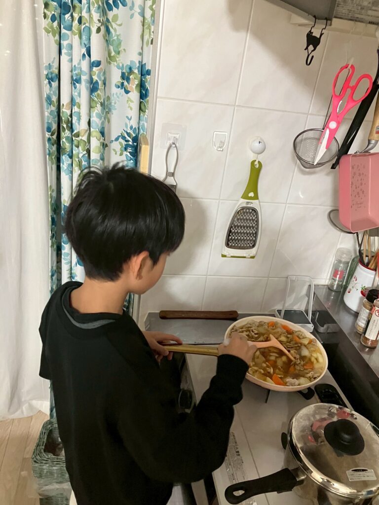 【実際の写真】息子さんが頼んだおつかいメモ