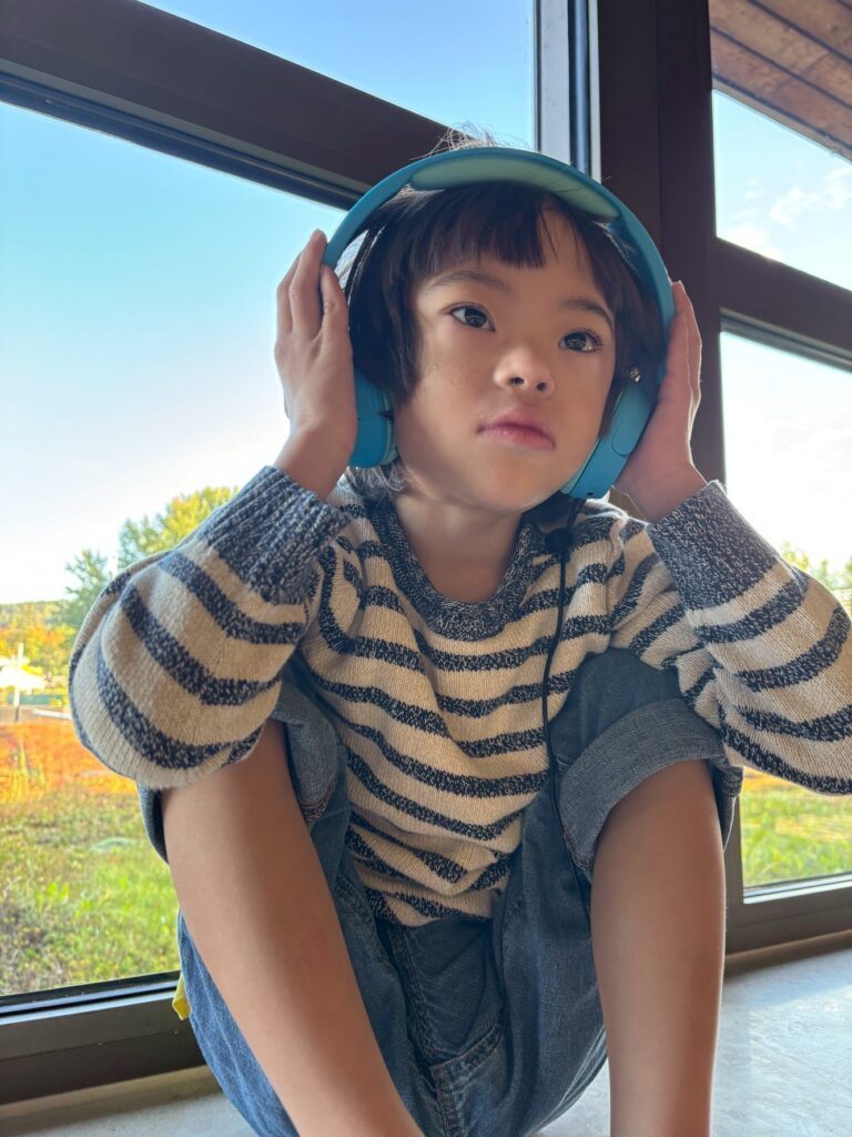 普段の息子さん①（＠naocow705さんより提供）