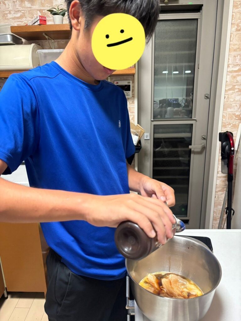 【実際の写真】キッチンで見た光景