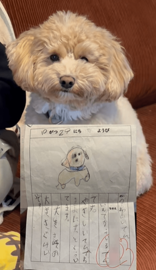 テンくんと絵日記（＠tenmama0619さんより提供）