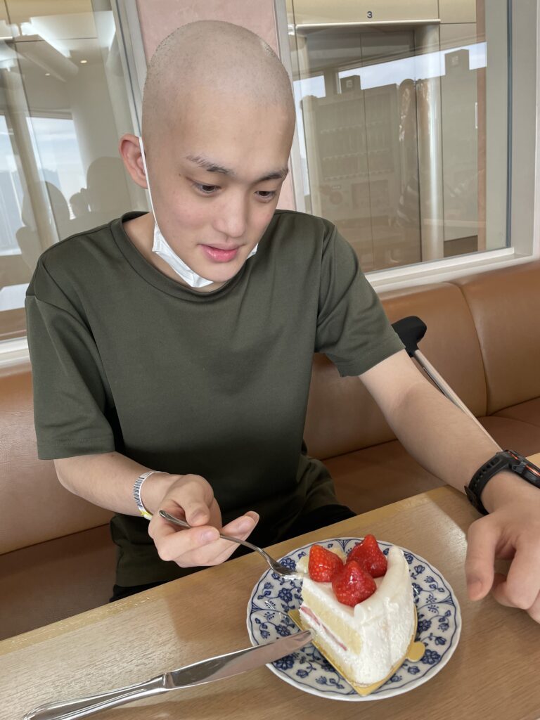 17歳で骨肉腫に⑤（＠17saidekotsunikusyuさんより提供）