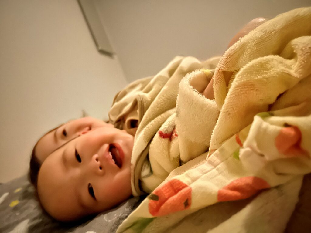 次男さん③（＠pikasakutoraさんより提供）