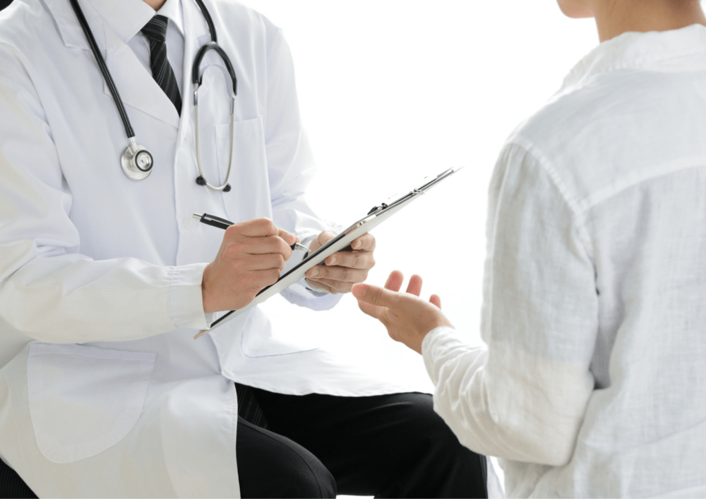 「盲腸が破裂して、腹膜炎になっていました」