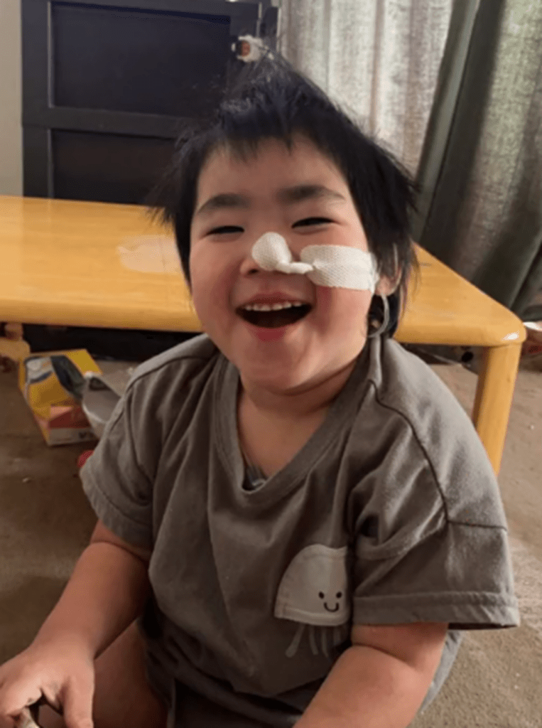 息子さん①（＠danpis_story216さんより提供）