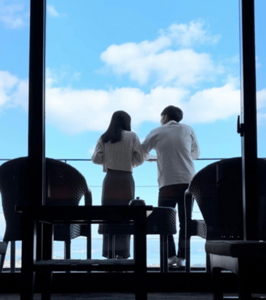 旦那さんと@07achanさん③（@07achanさんより提供）