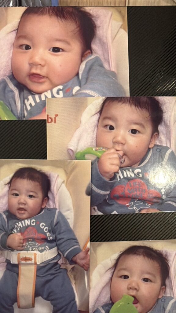 息子さんが赤ちゃんだったころの写真（@tomoko_k09さんより提供）