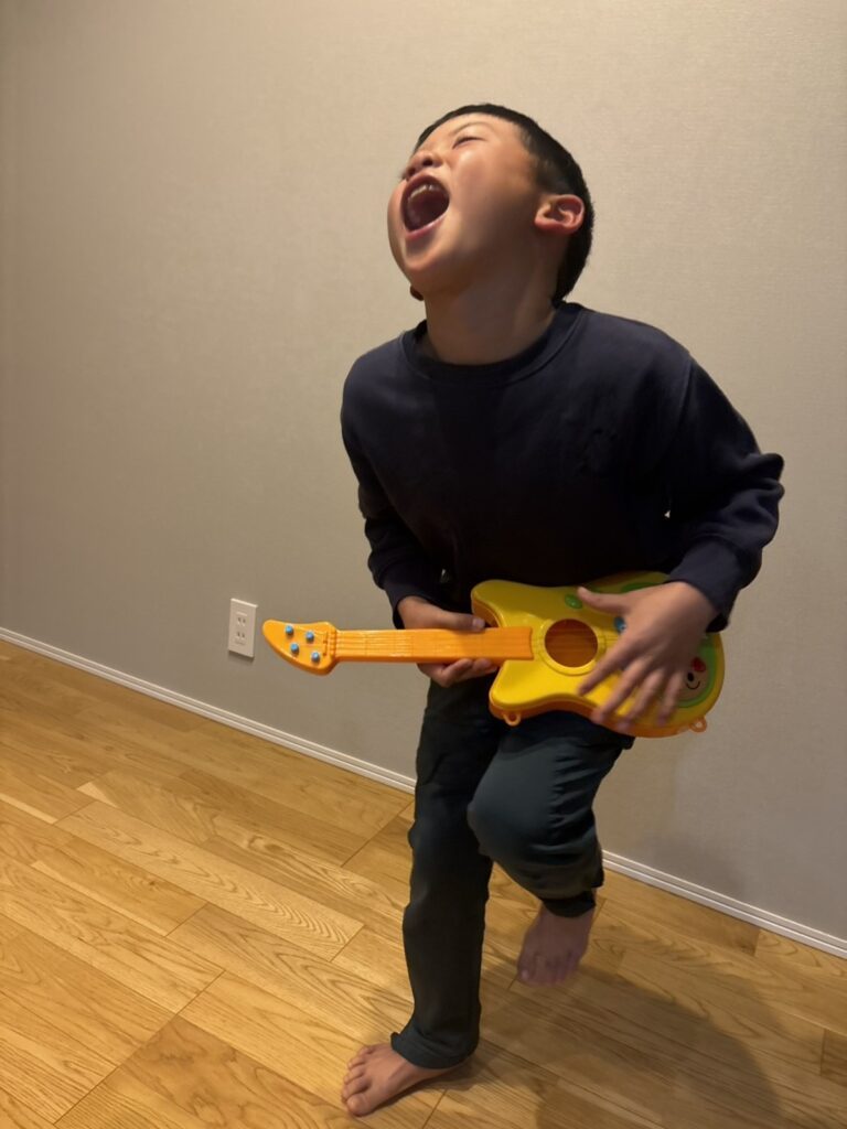 【実際の写真】息子さんの好きな漢字