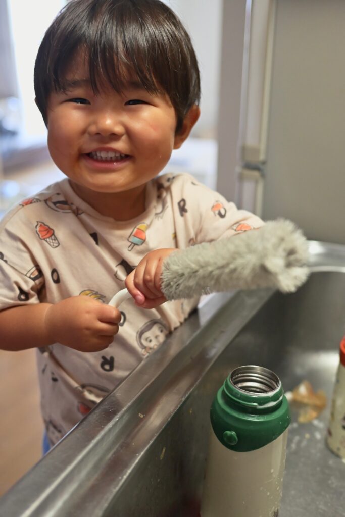 【実際の写真】息子さんのまさかの行動