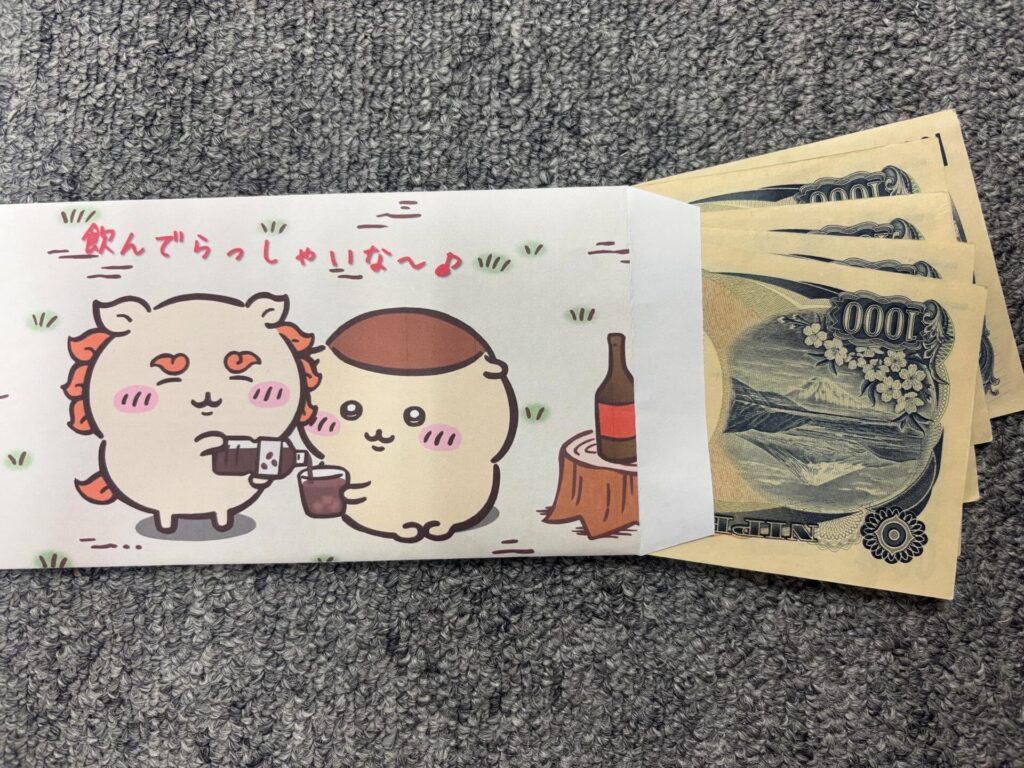 カバンの入っていたもの（＠copemayuさんより提供）