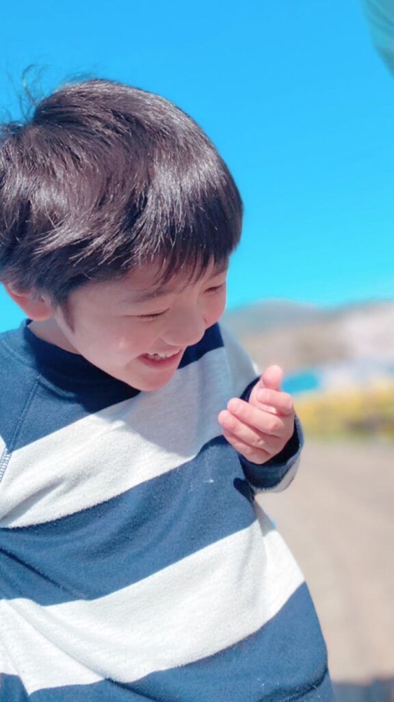 6歳の頃の息子さん（＠yun2812427さんより提供）