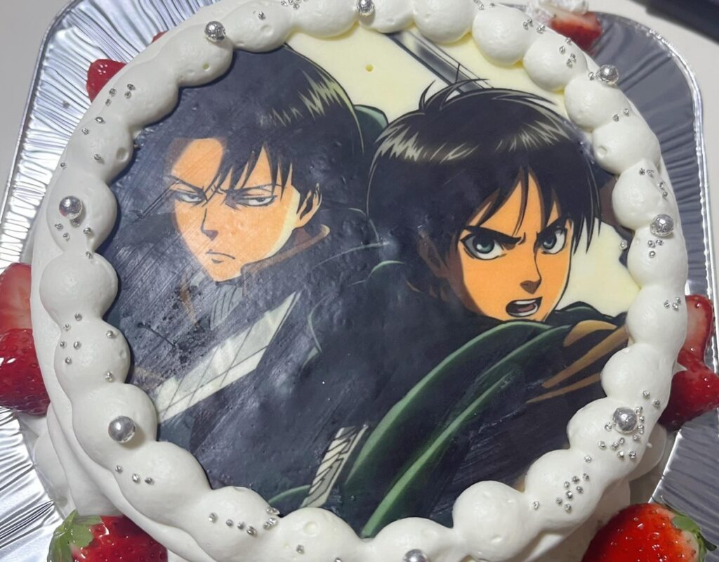 【実際の写真】9歳の誕生日を迎えた息子さんの姿