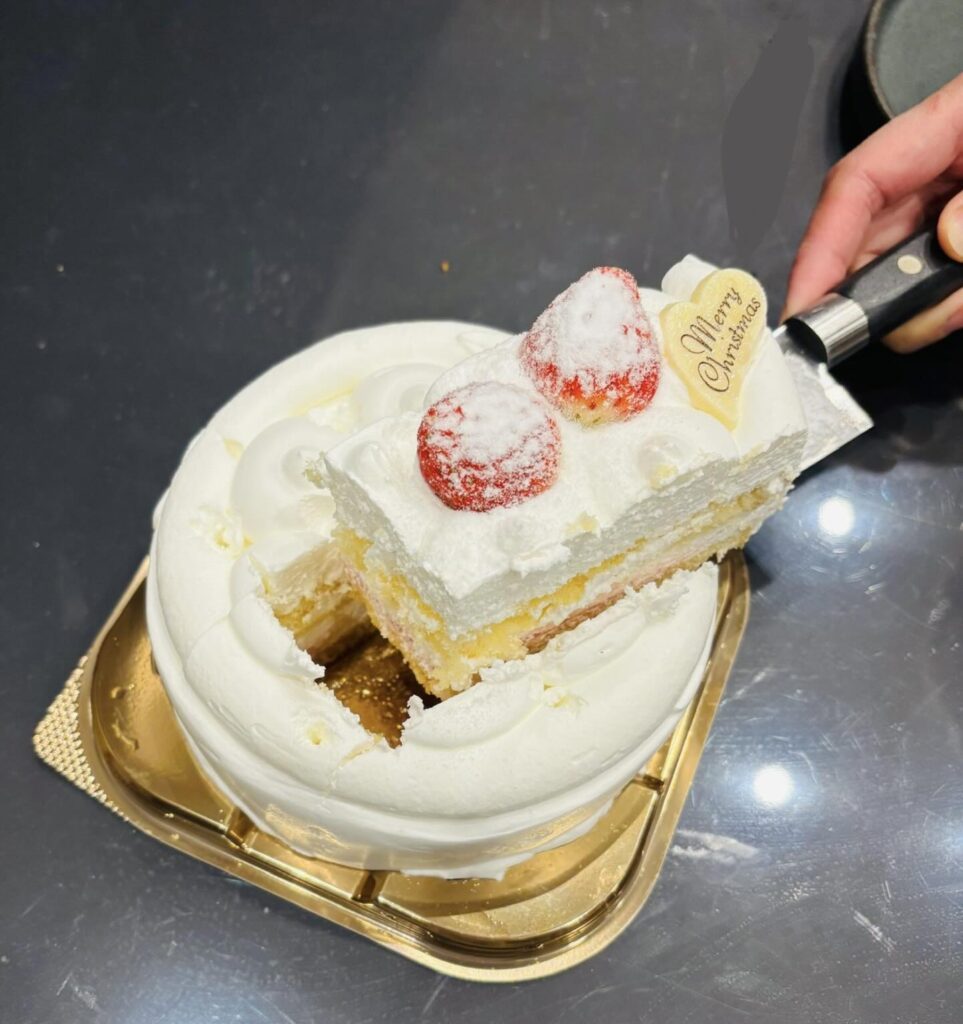 【実際の写真】切り分け方