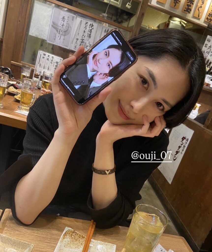 女優さんに似ていると言われて…（Shoma (@ouji_07)さんより提供）