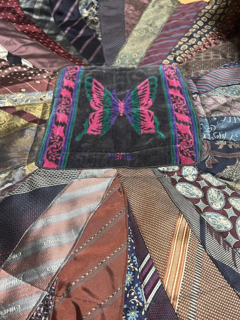 中心に置かれた蝶の柄がおしゃれ（@_97_nana.cs_さんより提供）