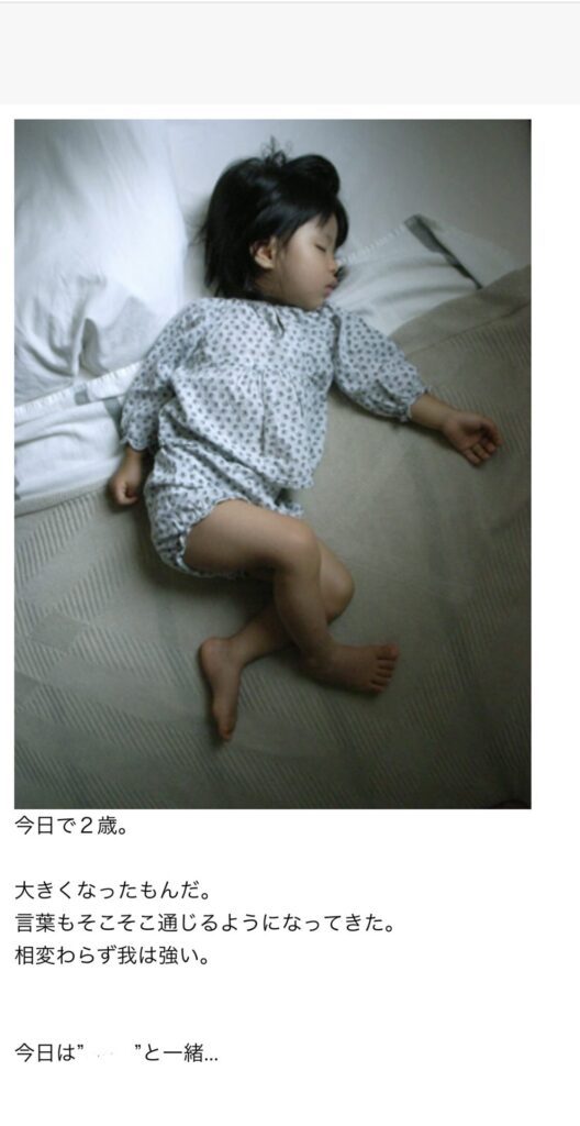 お父さんのブログ⑦（＠n.ko___oさんより提供）