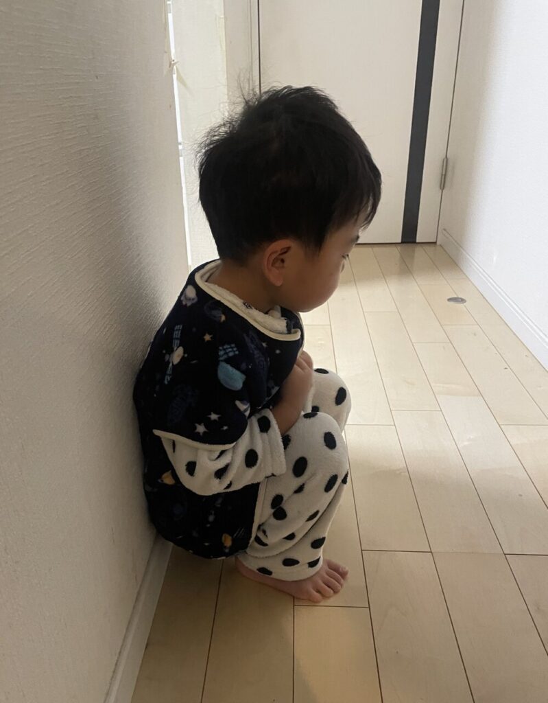 【実際の写真】帰宅したパパさんが見た光景