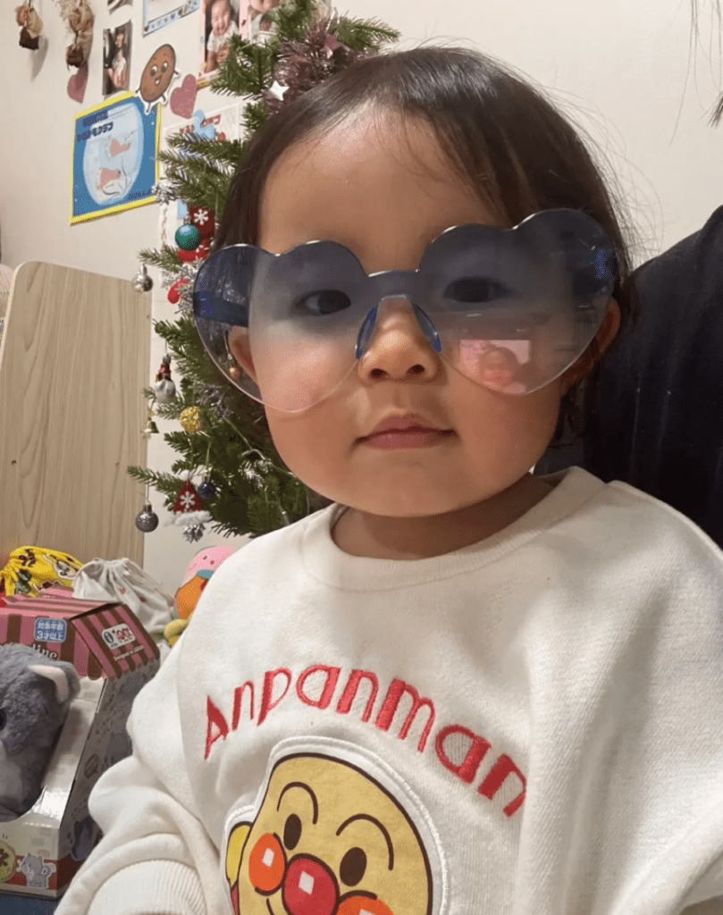 普段の娘さん（＠rinorinori222さんより提供）