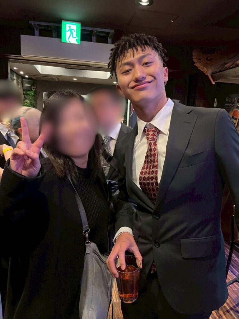 成人を迎えた息子さんの成長⑧（＠user3251262571296さんより提供）