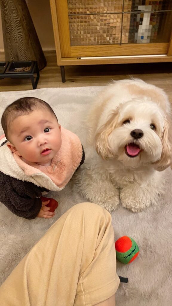 【実際の写真】注目を集めた娘さんの様子