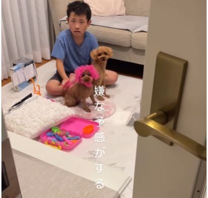 【実際の写真】ママさんが見たまさかの姿