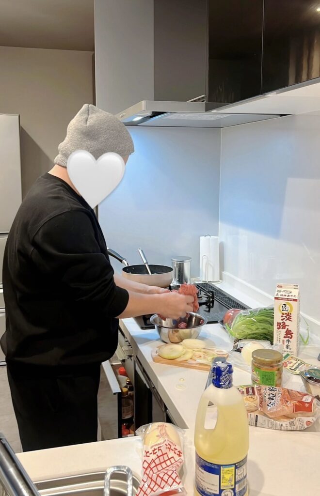 【実際の写真】旦那さんが買ってきた“5kgの米”