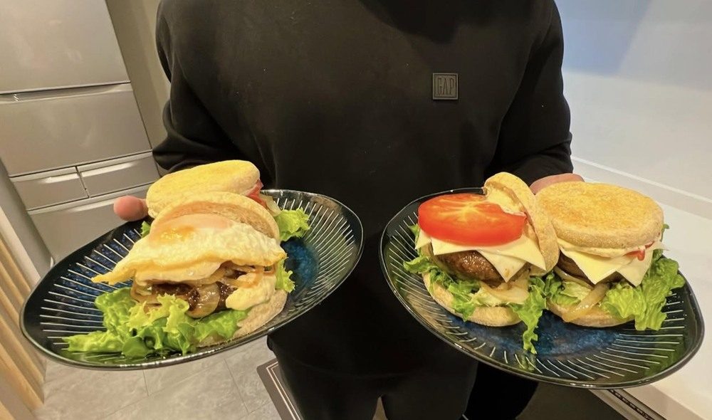 旦那さんが作った料理①（@meryshutupさんより提供）