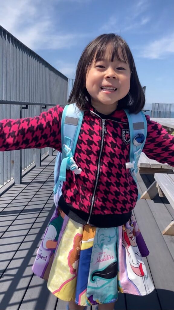 普段の娘さんの様子（@nannyme_officialさんより提供）