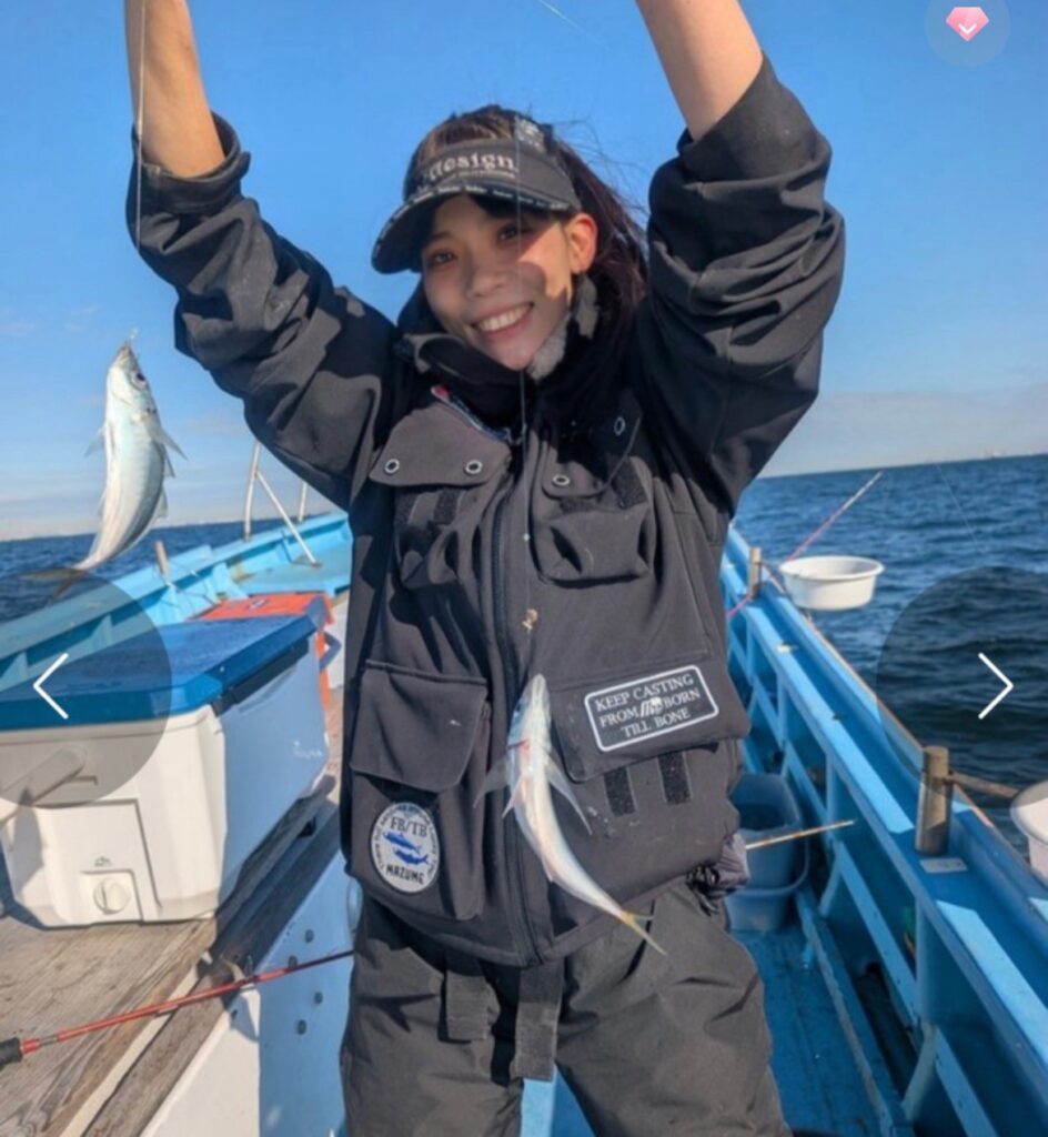 友人が釣ったときの様子（＠na3838さんより提供）