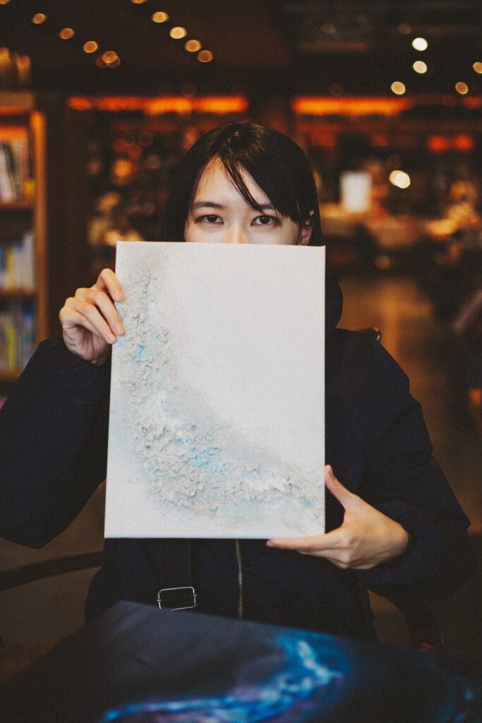 現役看護師で画家（＠libeka.artさんより提供）