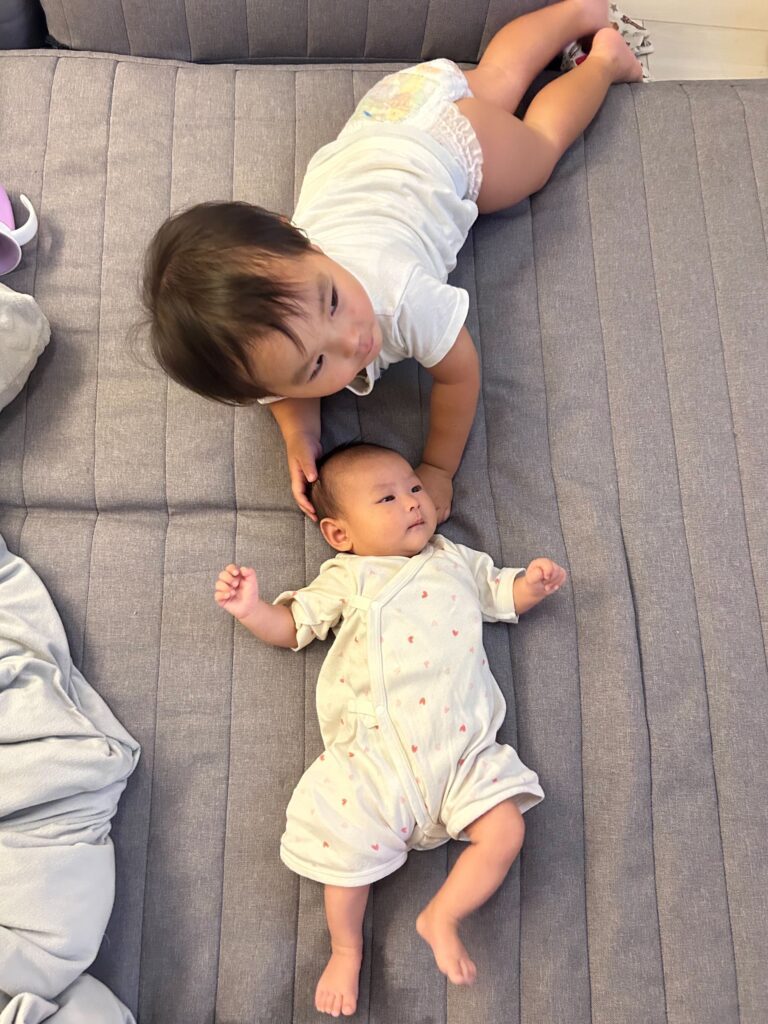 お兄ちゃんと妹さん②（＠rrigr1さんより提供）