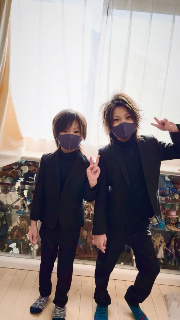 【実際の写真】10歳になった息子さんの様子