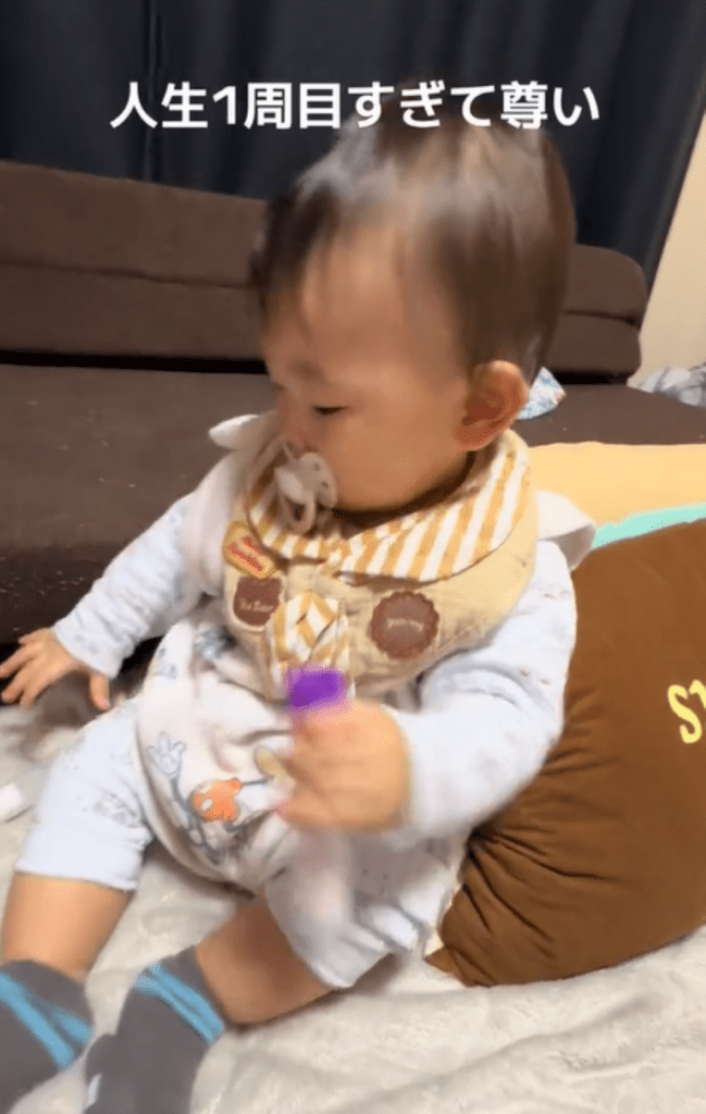 2回目もやはり落としてしまう（＠chitan.2.2.2さんより提供）