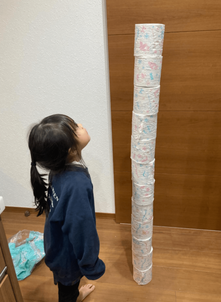 【実際の写真】娘さんが取っていた行動